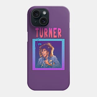 80s Style Retro - Tina Turner Phone Case