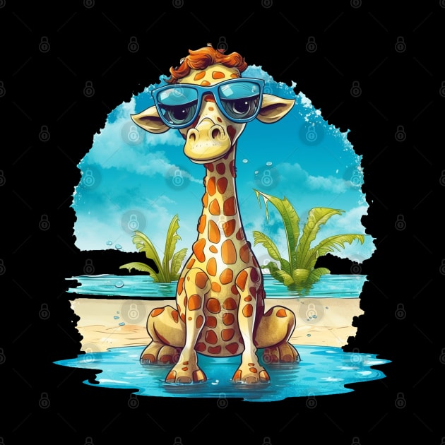 Sandy Safari: Giraffin' at the Beach by TheWombatsDen