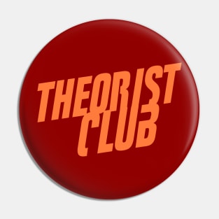 Theorist Club logo Pin