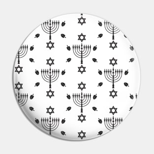 Star of David pattern Pin