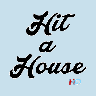 Hit a House: Hipster Golf T-Shirt