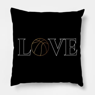 Love basketball Pillow