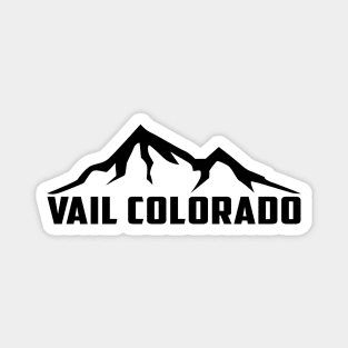 Vail Colorado Skiing Ski Magnet