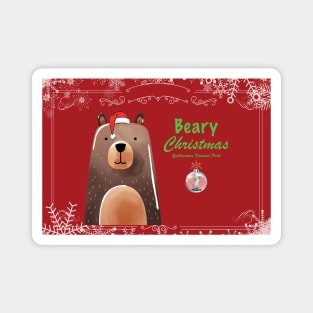 Berry Christmas in Yellowstone National Park in Red Magnet