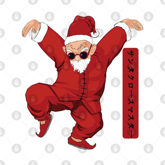 Master Kung Fu Santa Claus by rashiddidou