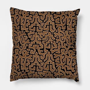 Kuna Indian Shaman Maze Pillow