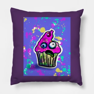 Zombie Cupcake Pillow