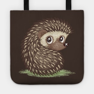Hedgehog which looks at back Tote