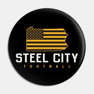 Steel City Football Pin