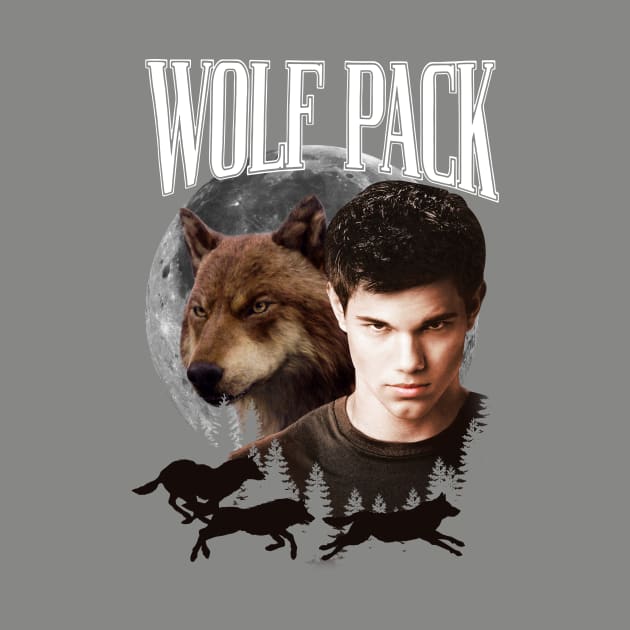 The Twilight Saga Jacob Wolf Pack Girls Muscle by Stephensb Dominikn