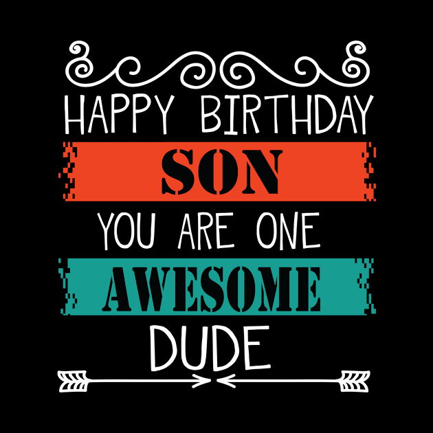 lovely son birthday gift by design.As