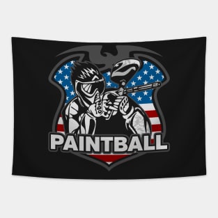 American Paintball Tapestry