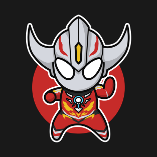 Ultraman Orb Burnmite Chibi Style Kawaii T-Shirt