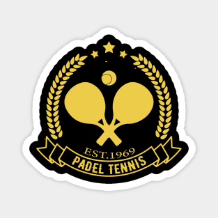 Padel Tennis retro Magnet