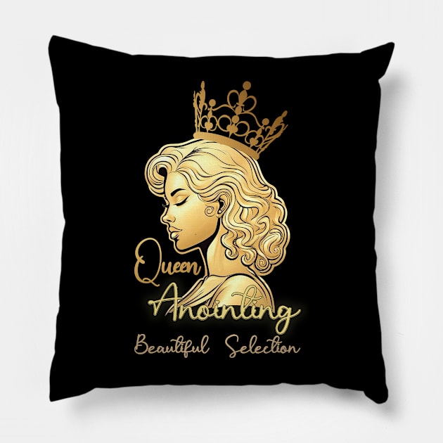 Divine Favor: Queen Esther Inspirational Pillow by Angelic Gangster