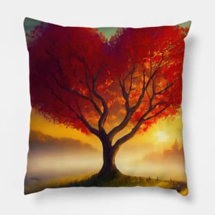 the tree of love Pillow