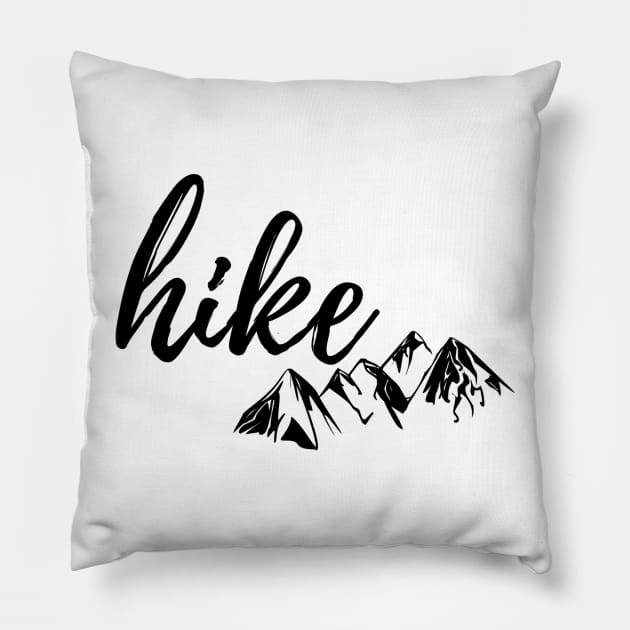 HIKE Pillow by TheMidnightBruja