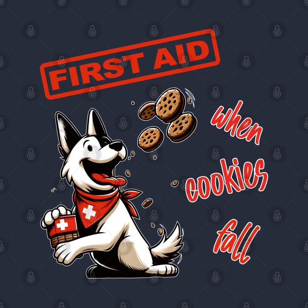 FIRST AID when COOKIES FALL by Drew-Drew