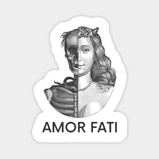 AMOR FATI. Love Your Fate. Stoic Wisdom. Magnet