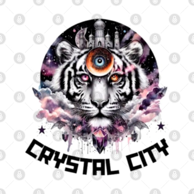 Crystal city tiger by Hadderstyle