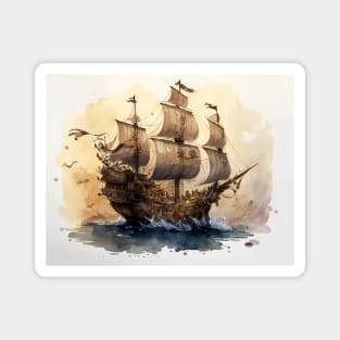 Pirate Ship Magnet