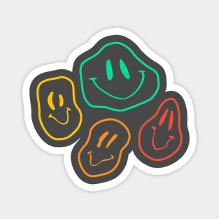 Smiley faces Magnet