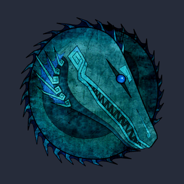 blue mosasaurus