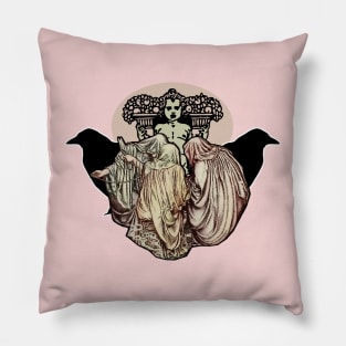 Witches confabulating with the Caryatid Pillow