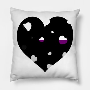 Chaotic Hearts, Pride Series - Demisexual Pillow