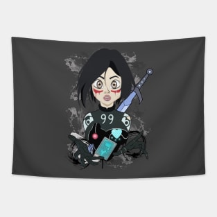 Alita ángel de combate Tapestry