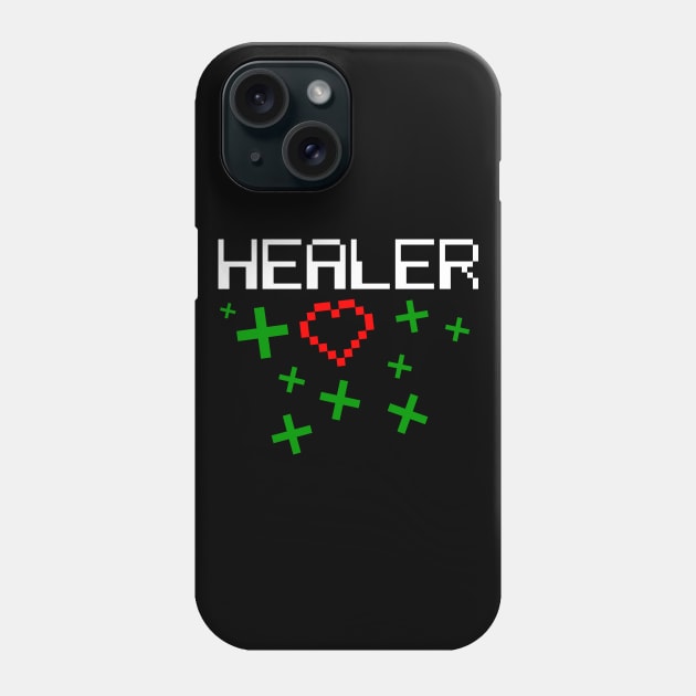 Healer MMORPG | Gamer Gaming Heal Online Gamers Phone Case by DesignatedDesigner