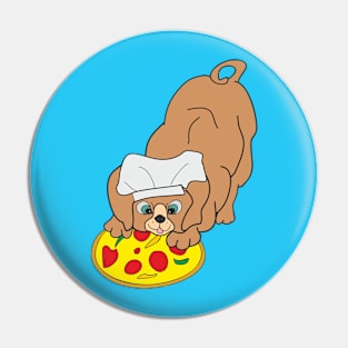 Cute dog chef Pin