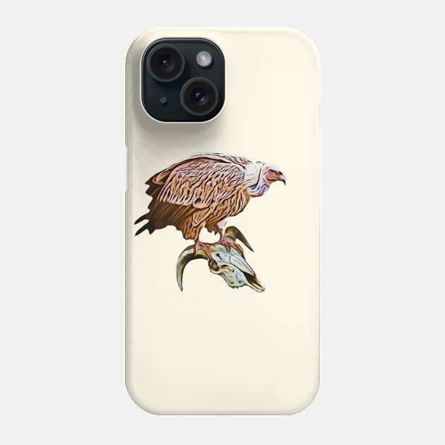 Vulture Phone Case by Guardi