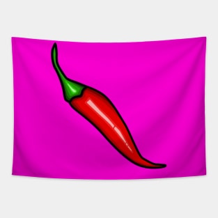 One Red Hot Chili Pepper Tapestry