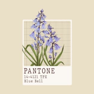 Pantone Blue Bell flowers T-Shirt