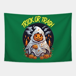 Trick or Trash Spooktacular Tapestry