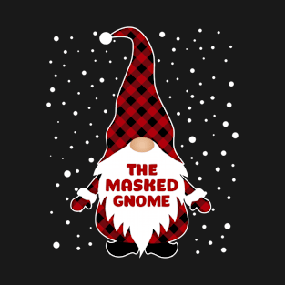 The Masked Gnome Matching Family Christmas Pajama T-Shirt