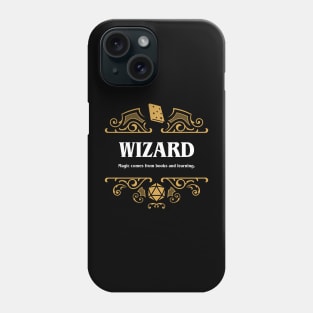 Wizard Class Tabletop RPG Gaming Phone Case