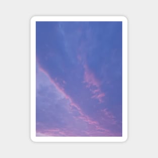 Pink Winter Sky Magnet