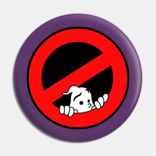 And Now Back To The Real Ghostbusters Logo Hiding Pin