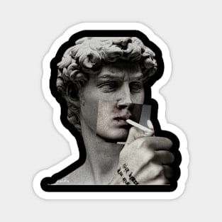 Roman smoking art Magnet