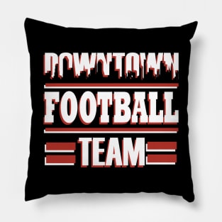 American Football Team Receiver Touchdown Baseman Pillow