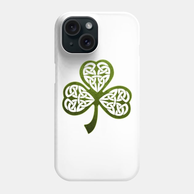 Irish Shamrock Phone Case by Civron