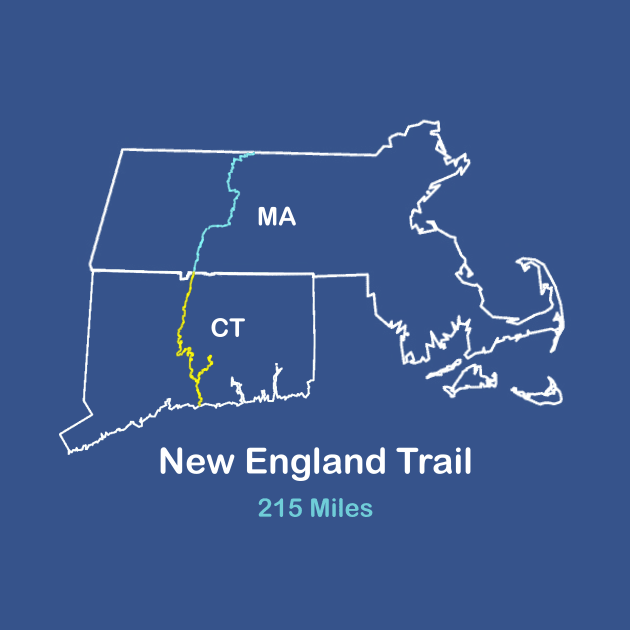 New England Trail, Route Map Design by numpdog