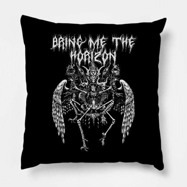 bmth ll darkness Pillow by low spirit