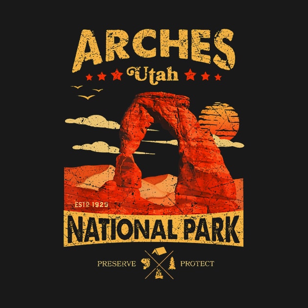 Arches utah national park vintage by Dianeursusla Clothes