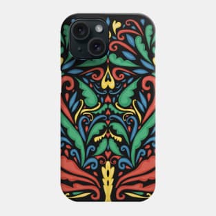 Art Nouveau Folk Art Style Phone Case