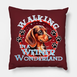 Weiner Wonderland Pillow