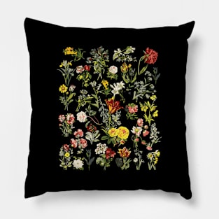 Flower Floral Botanical Ch Pillow