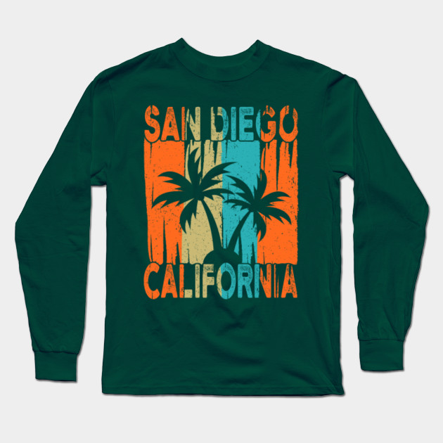 Long Sleeve Shirt San Diego California Tee Shirt